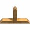 Ekena Millwork Portland Rough Sawn Timber Gable Bracket, Western Red Cedar, 48"W x 32"H x 6"D x 6"F, 16/12 Pitch GBW048X32X0606POR00RWR - alternate 4